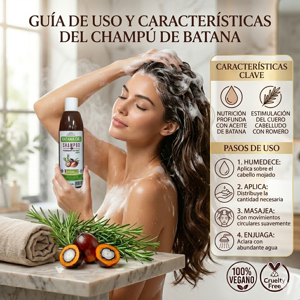 Pack 2 Champú Batana Crecimiento Cabello